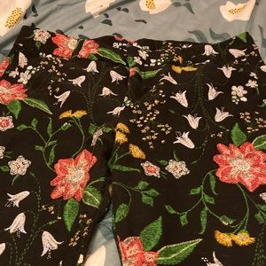 Old Navy Pixie Floral Patterned Pants